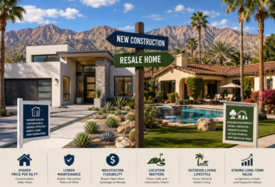 New vs resale homes in desert oasis